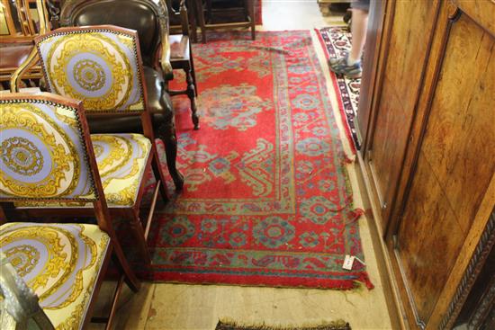 Large red grand Turkish carpet